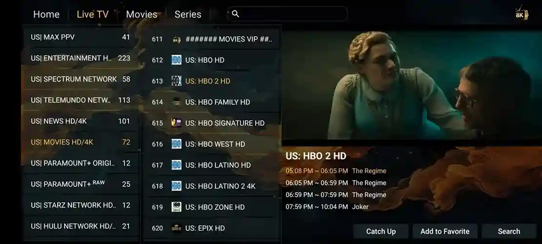 Preview 1 - Ology IPTV Premium IPTV Subscription