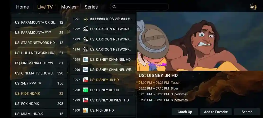 Preview 2 - Ology IPTV Premium IPTV Subscription